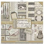 12 x 12 Paperpack STAMPERIA - Calligraphy